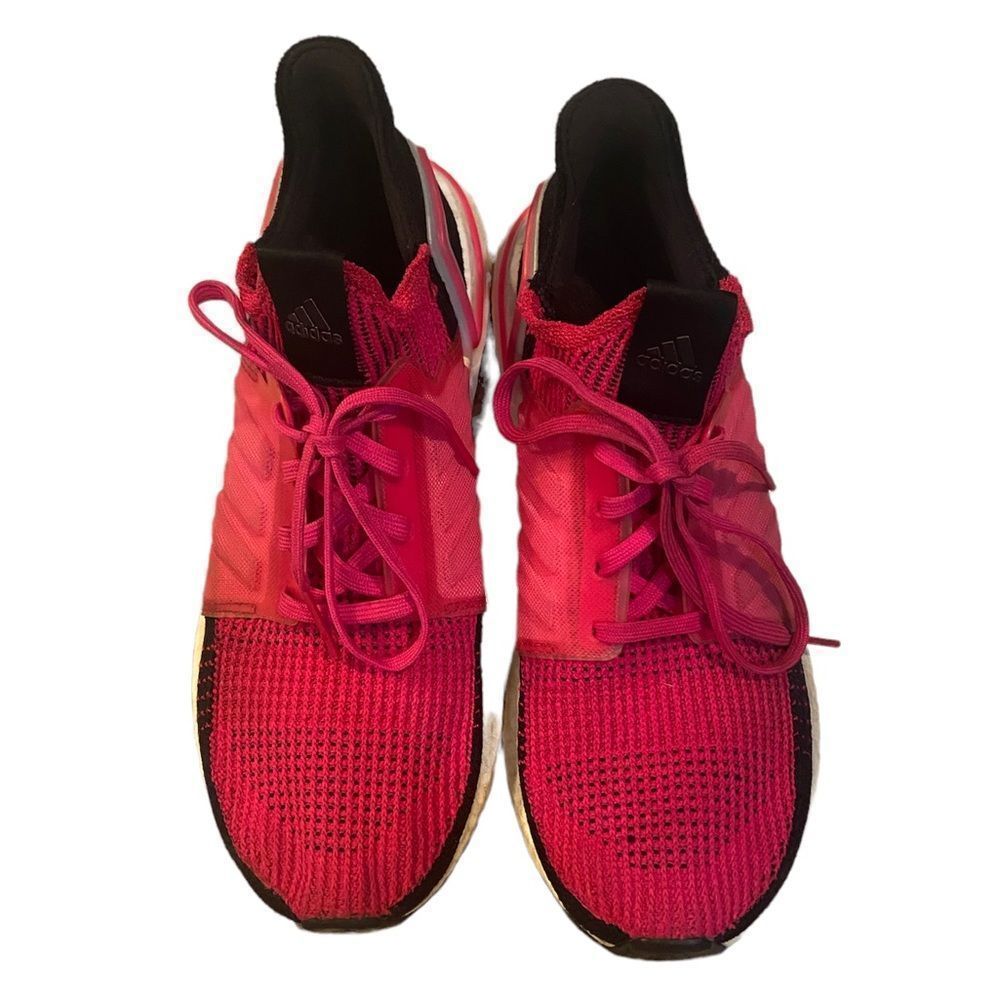 adidas Women's Bright Pink Athletic Running Shoes